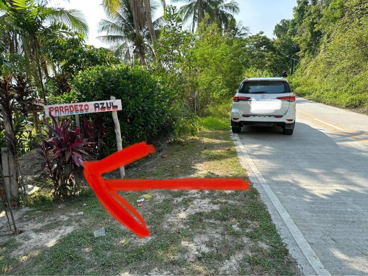 Port Barton - Paradiso Azul Campsite Beachfront With Internet San Vicente  Ngoại thất bức ảnh
