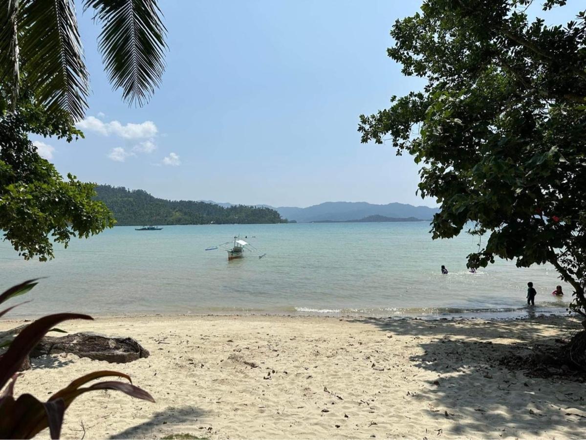 Port Barton - Paradiso Azul Campsite Beachfront With Internet San Vicente  Ngoại thất bức ảnh