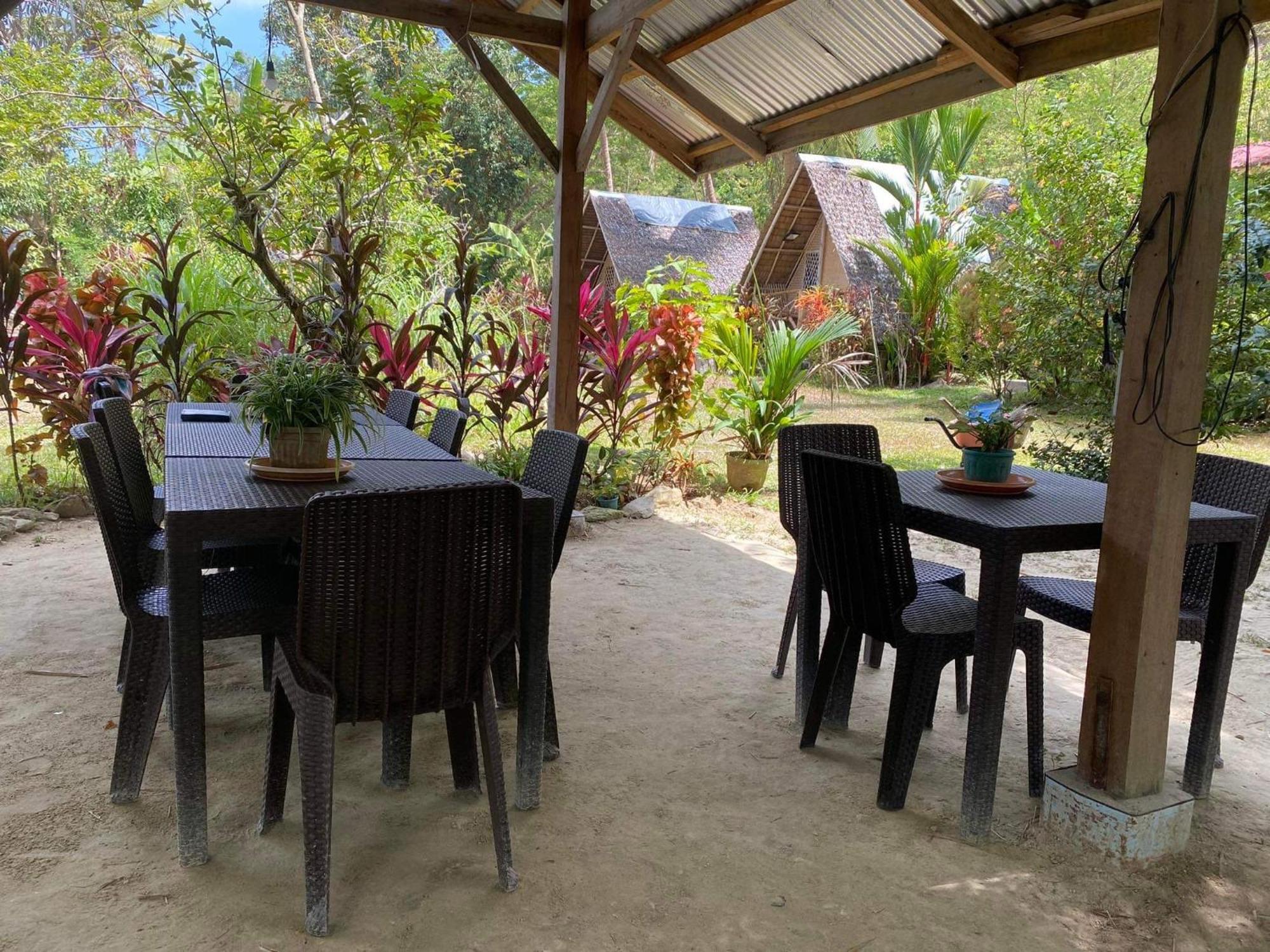 Port Barton - Paradiso Azul Campsite Beachfront With Internet San Vicente  Ngoại thất bức ảnh