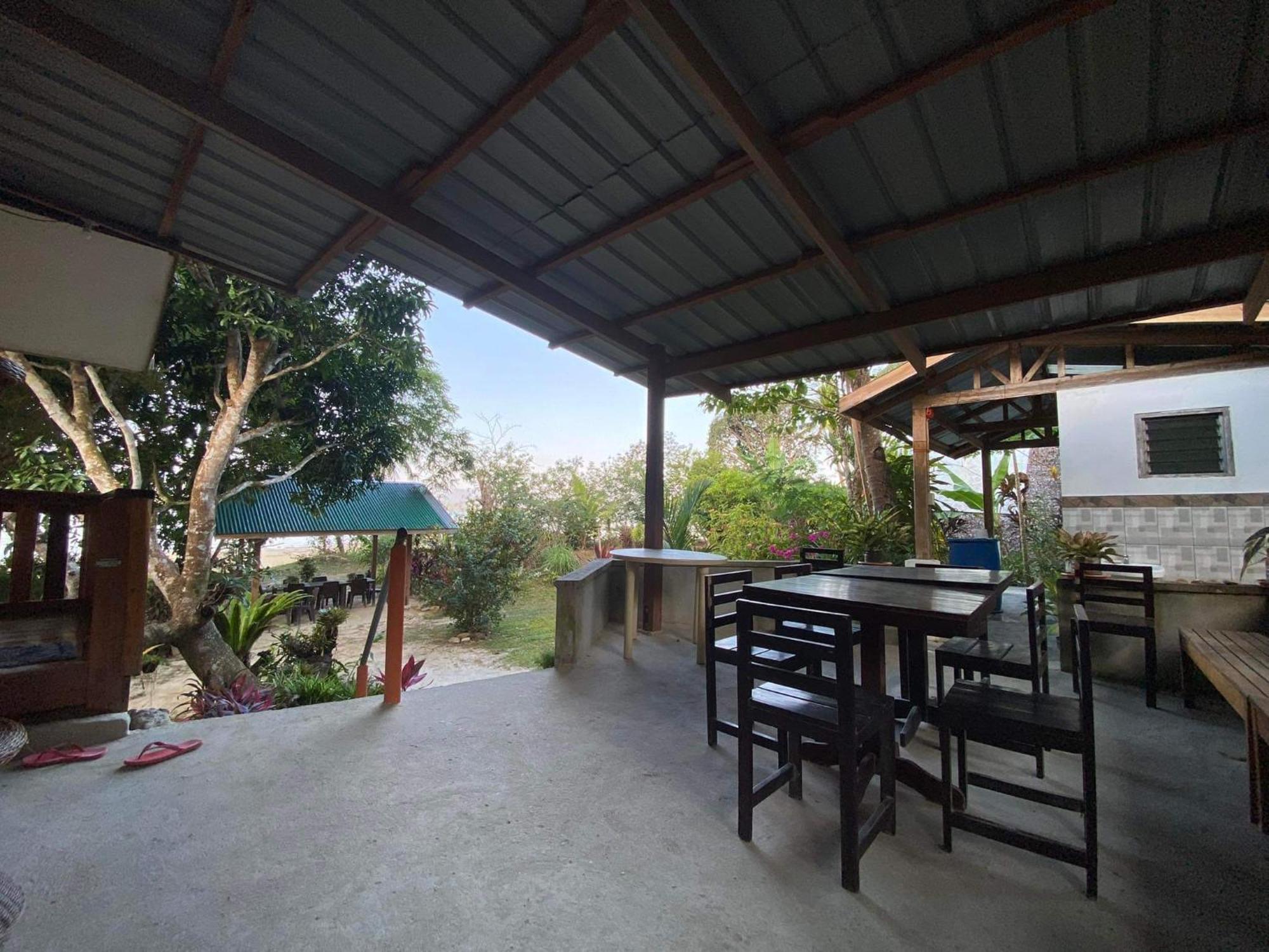 Port Barton - Paradiso Azul Campsite Beachfront With Internet San Vicente  Ngoại thất bức ảnh