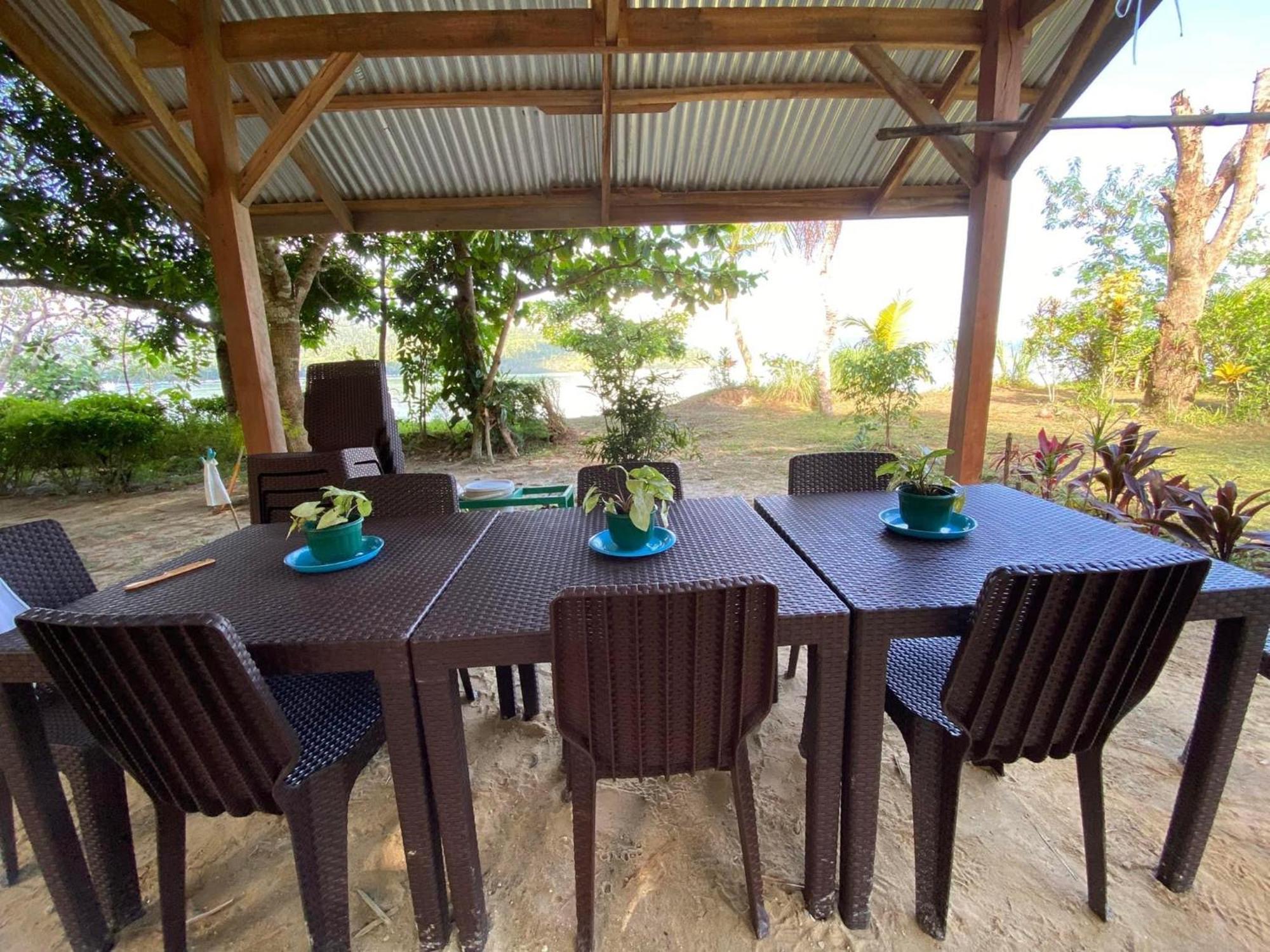 Port Barton - Paradiso Azul Campsite Beachfront With Internet San Vicente  Ngoại thất bức ảnh
